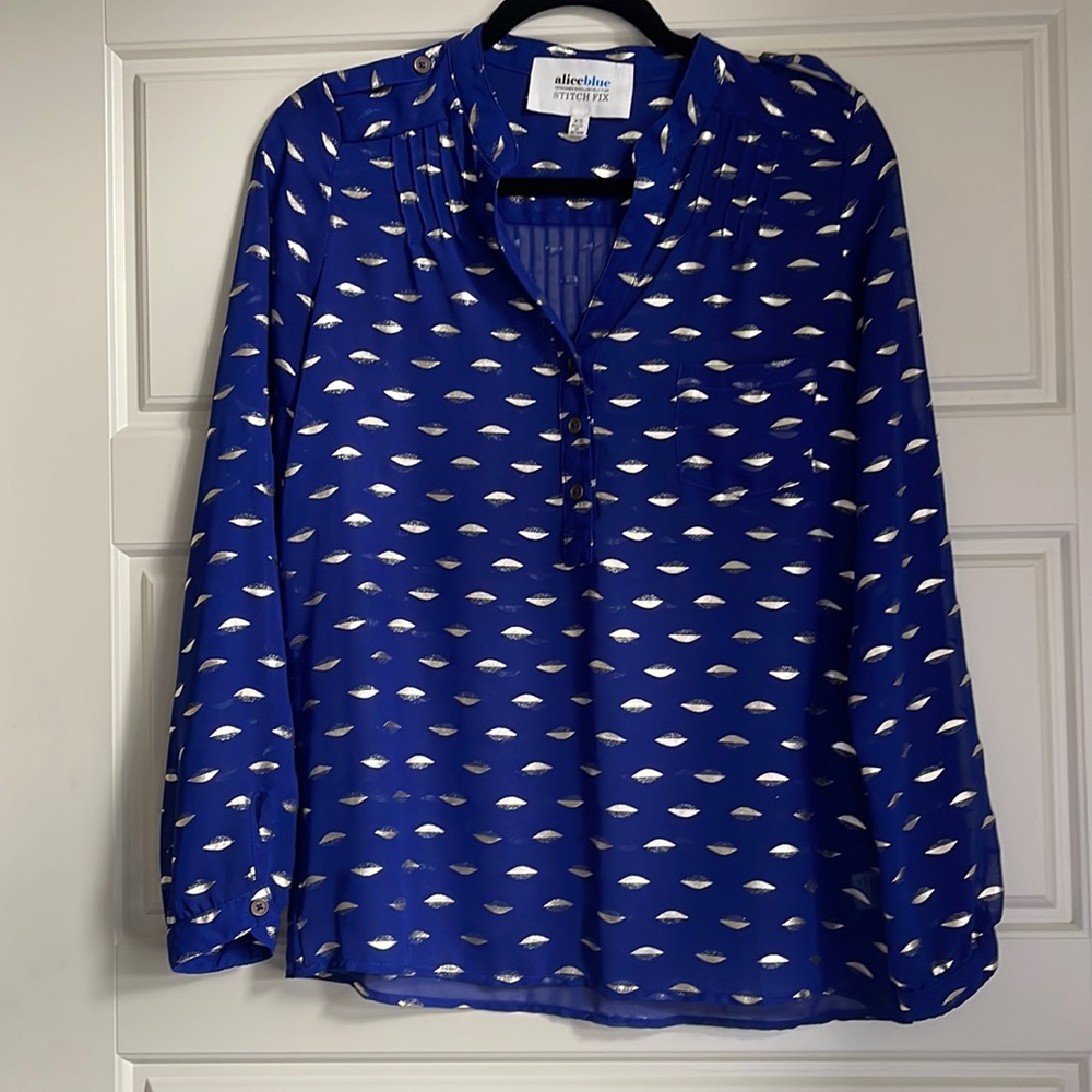 Alice Blue for Stitch Fix blouse